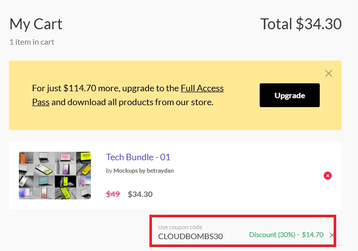 Mockupcloud discount code