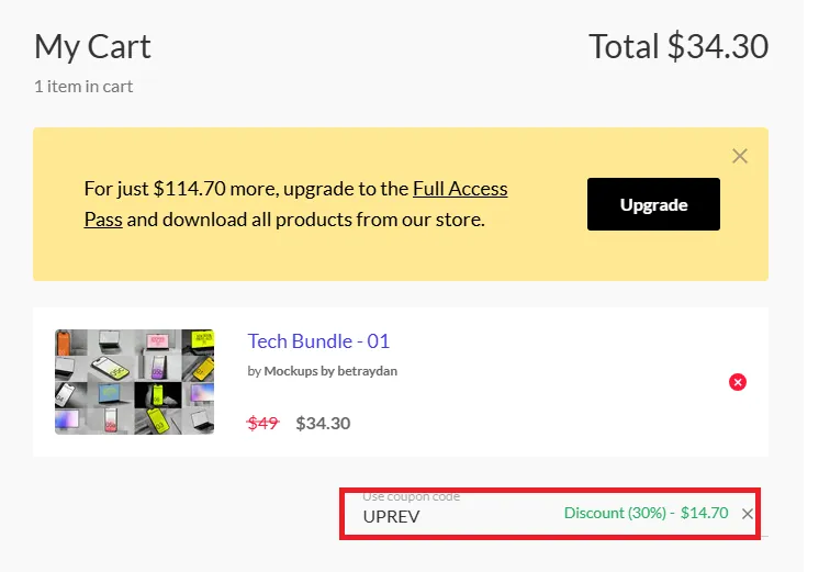 Mockupcloud 30% off latest dsicount code